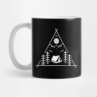 Camping In The Woods Mug